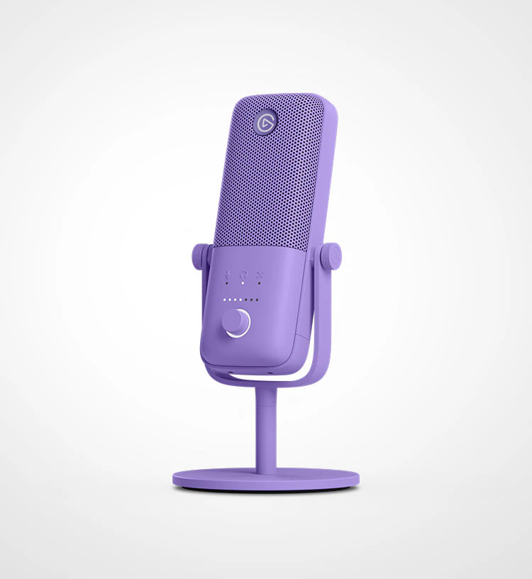 Wave:3 - Wild Lavender | Microphone & Digital Mixing Solution | Elgato